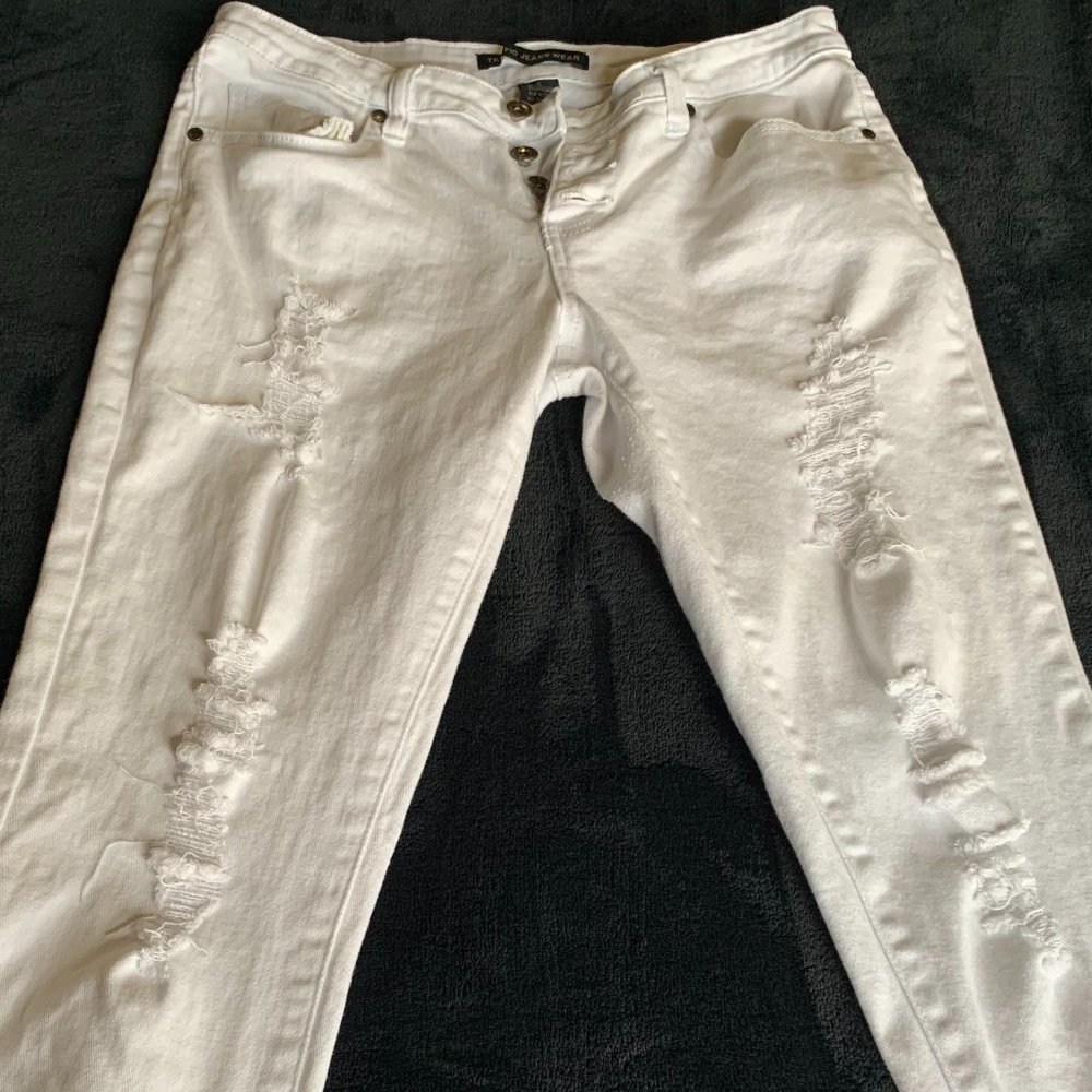White Denim Jeans